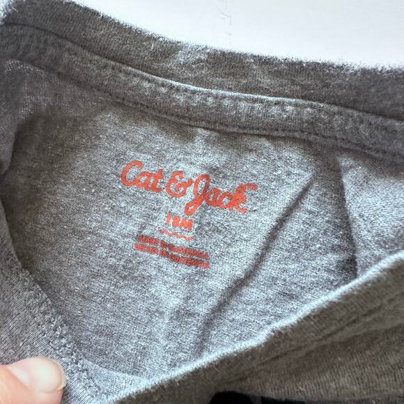 Cat & Jack Future Bulldog Graphic Tee - 18 Months - Picture 3 of 3